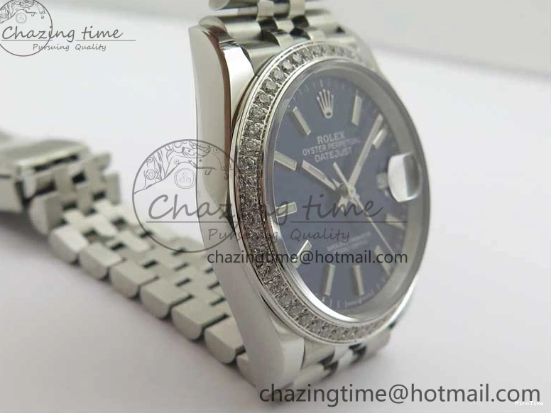 MiroTime 1228 DateJust 36 SS 126284 BP Maker 1:1 Best Edition New Blue Dial on Jubilee Bracelet Neat 2523
